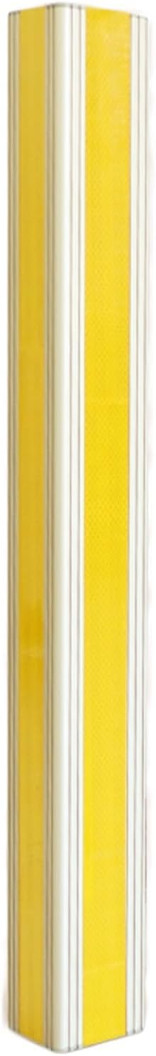 Tianqihao Yellow Garage Column Protector Parking Garages Reflective Wall Corner Guard, Corner Guards Parking Baffle, Wall Edge Protector For Wall To Protect Parking, And Ware,-31.5X
