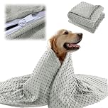 BALAPET Weighted Blanket for Dogs, Weighted Blanket for Dogs, Calming and Anti-Anxiety Calm, Soft Blanket Especially for Thunderstorm, Fireworks, Separation, Travel (S)