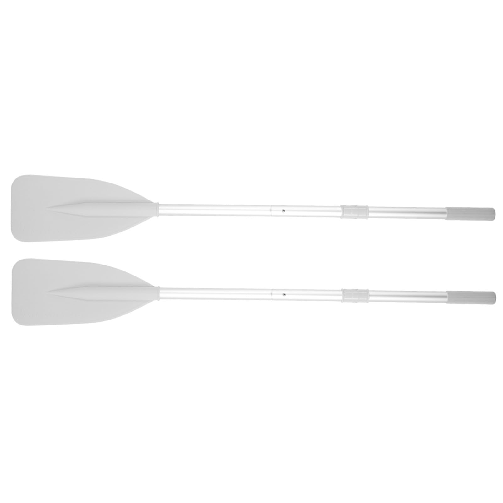 Kikumi Remos de Barco para Aluminio Remo de Barco Remos para Barcosbote Inflable de Alta Dureza Bote Canoa Agua Deportes Marinos Remos de Aleación de Aluminio 2 Piezas Paleta con 2