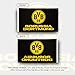Desert Cactus Borussia Dortmund FC Flag BVB German Germany Die Schwarzgelben Soccer 100% Polyester Indoor Outdoor 3x5 feet Team Flags (Flag D)