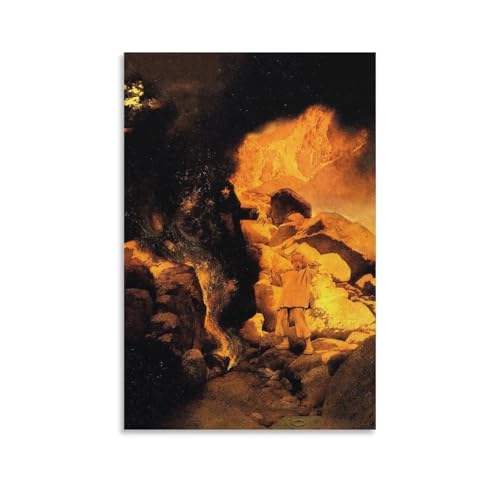 Poster mural Parrish Sinbad Maxfield pour habiller un mur vide de chambre 40x60