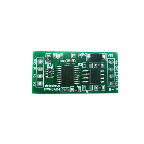 eletechsup PWM8A04 3CH RS485 Modbus RTU PWM Generator 1Hz-20kHz Adjustable Duty Cycle DC5V/12V TTL Interface for Arduino IoT Industrial Automation (5V TTL232 no Pin)