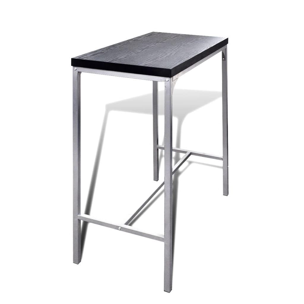 vidaXL Bartisch Stehtisch Küchentisch 2 Barhocker Barstuhl Küchenbar Essgruppe