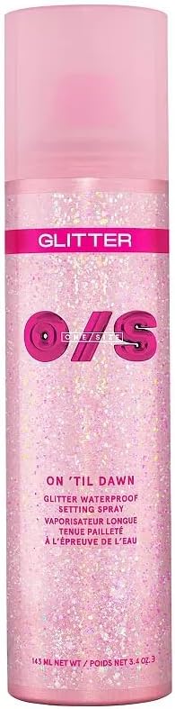 One Size On 'Til Dawn Glitter Waterproof Setting Spray 3.4 oz / 143 mL Limited Edition 2025
