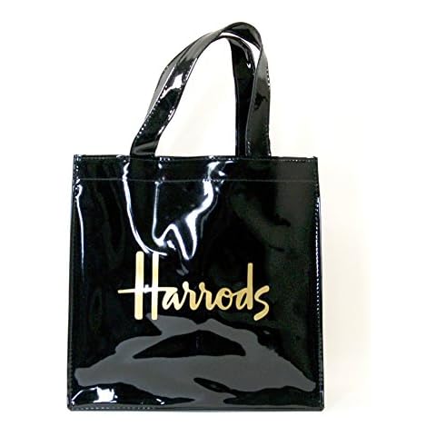 Harrods Signature PVC Tote Bag, Black Cover