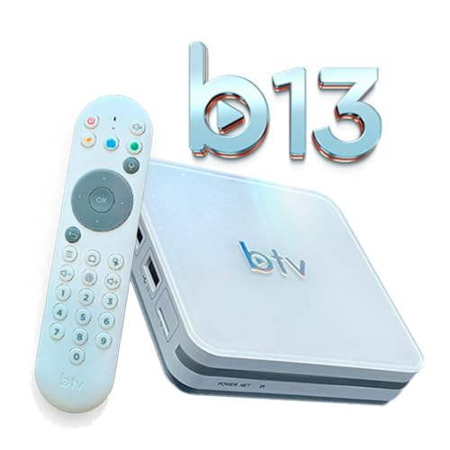 Receptor Btv 13 Original BTV13-2025 Canais Comando de Voz Inteligente btv Wifi STOREGAMESBH