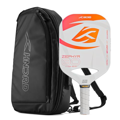 Raquette de pickleball jeu de contrôle Hundred Zephyr 80 avec housse