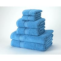 Lot De 3 Serviettes Invités Coton éponge GUEST - Vert - - 14.90