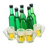 Chopes à bière miniatures : adaptées à la plupart des scènes et occasions, ce qui garantit praticité et popularité.