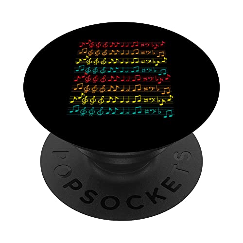 Spartiti Musica Scuola Note Musicali Coro Concerto Orchestra PopSockets PopGrip Intercambiabile