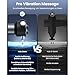 BOB AND BRAD VibeFlow Therapie Massagegerät, 7.000U/min Tiefengewebe-Vibrationsmass... zur Schmerzlinderung, Elektrisches Handmassagegerät, für Ganzkörper, Geschenk für Männer & Daman