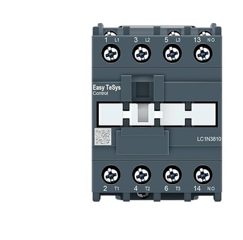 Contacteur de puissance LC1N3810 bobine 24V AC haute endurance pour automatisme