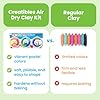 Ooly Creatibles 40 Pieces Deluxe Set - Air Dry Clay for Kids, 40 Colors Modeling Clay with 3 Shaping Tools, 7 Storage Tubs, Non-Toxic Craft Supplies, DIY Art Supplies for Kids Ages 6 and Up #2