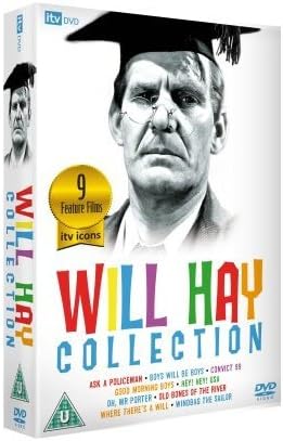 Will Hay Collection - 9-DVD Box Set ( Ask a Policeman / Boys Will Be Boys / Convict 99 / Good Morning, Boys / Hey! Hey! USA / Oh, Mr. Porter! / O [ NON-USA FORMAT, PAL, Reg.2 Import - United King