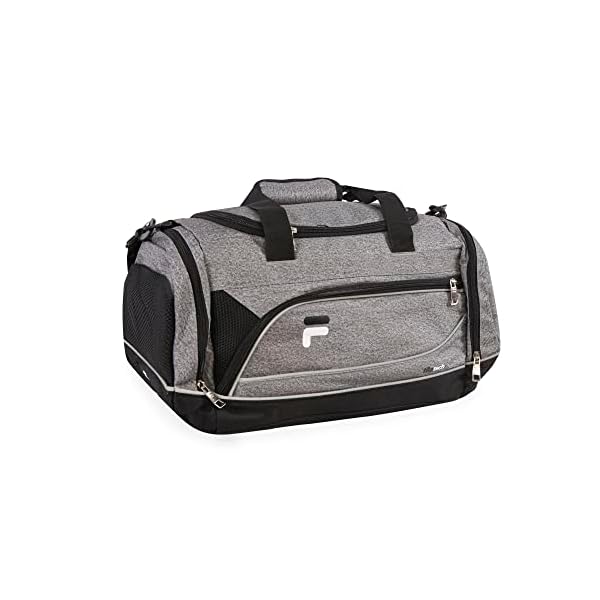 Fila Sprinter 19" Sport Duffel Bag, Black/Teal