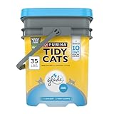 Purina Tidy Cats With Glade Tough Odor Solutions Clear Springs Cat Litter - (1) 35 lb. Pail