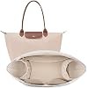 LOUKAYCCI Quilted Purse Organizer Insert for Longchamp Le Pliage L Tote - 8