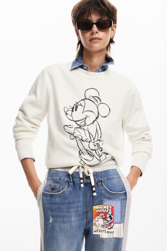 Image of Desigual Women's Woman Flat Knit Thin Gauge Pullover