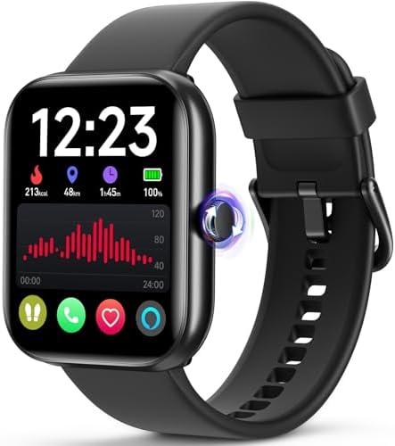 Montre Connectée 1.95" Homme Femme - Appels, Fitness, Tension Et Sommeil - 140 Sports