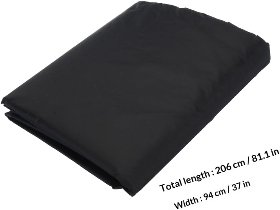 Mipcase Waterproof Treadmill Cover Rainproof Black 206x95x160cm Home Gym Outdoor Fitness Equipment Accessory