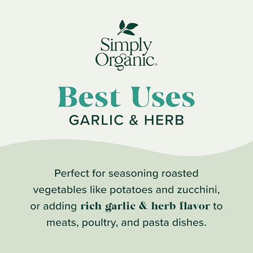 Spice Right Everyday Seasoning Blends, Garlic & Herb, 2 Ounce