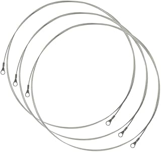 3er-Pack Ersatz Schneidedraht versch. längen 120cm 125cm 130cm 137cm 140cm 0,50mm für Dämmstoffschneider Styroporschneider für DIC, BAUTEC GAZELLE, MINOVA, | Heißer Draht (3, 3 Stück - 140cm)