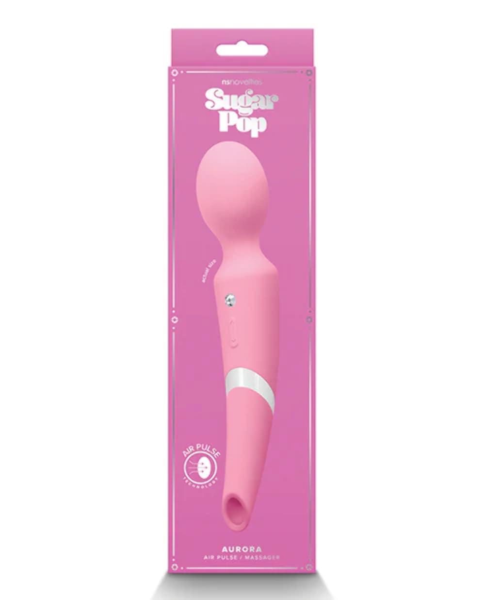 Amazon.com: NS Novelties Sugar Pop Aurora Vibrator Pink One Size : Health &  Household