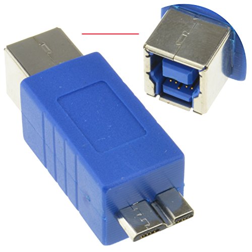 kenable USB 3.0 SuperSpeed Type B Female to Micro B Male 10 pin Adapter