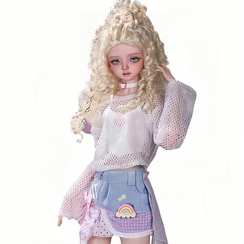 Poupée BJD 1/4 AMITD le cadeau idéal de 45 cm avec robe dessin animé