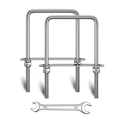 Sunxer Tool XNGAU{g 2C` 2Zbg XeXX`[ UNv NylocibgbV[ƃv[gt pCvr[g[[p (M8 x 50mm x 100mm)