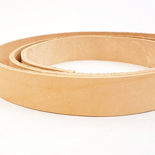 Slc Vegetable Tanned Leather Belt Blank 1 Inch Width X 50 Inches In Length 8/9 Ounce Leather Strip From Springfield Leather Company #TOP2
