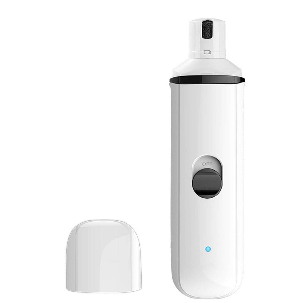 Broyeur à Ongles léger pour Animaux de Compagnie - Tondeuse de Lime à Ongles électrique Ultra silencieuse pour Chien, Rechargeable par USB Rapide, Soin Doux des Griffes de Chat pou