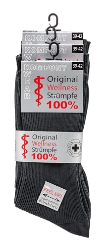 Leo Design 6 X Classic 100% Pure Cotton Dress Socks, Men & Women, No Rubber, every day3
