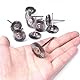 ATOPLEE Drahtbürsten-Set, 50 Stück 1 Zoll/25mm Mini-Drahtbürste mit 3mm Rundschaft, Legierungsstahl-Drahtbürste für Bohreraufsatz (50)