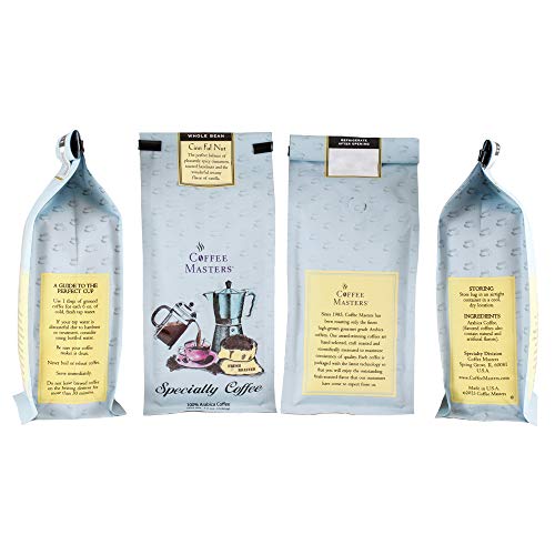 Coffee Masters Flavored Coffee, Cinn Ful Nut, Whole Bean, 12-Ounce Bags (Pack Of 4) #TOP4