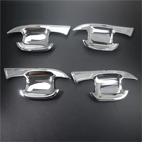 Accesorios de protección Audi A8 D4 S8, cubiertas plateadas para manija exterior