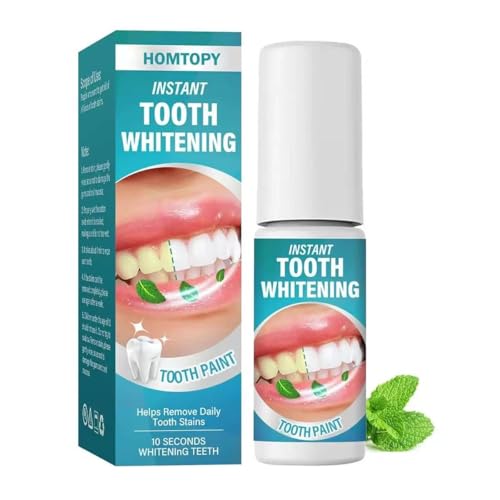 Image of Geynaw Tooth Paint, Instant Teeth Whitening Kit, White Gel Paint, Fast Shiny Teeth