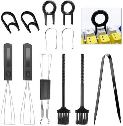 Eiaigky 12 Piece Keycap Remover, Keycap Swapper Switch Puller, Keycap ...