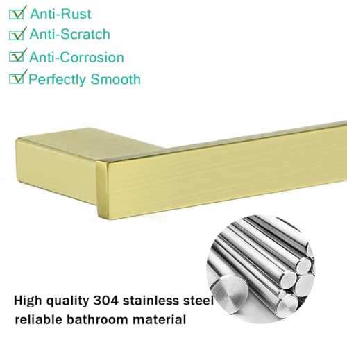 SEABEFORE Brushed Gold Bathroom Hardware Accessories - Image 6