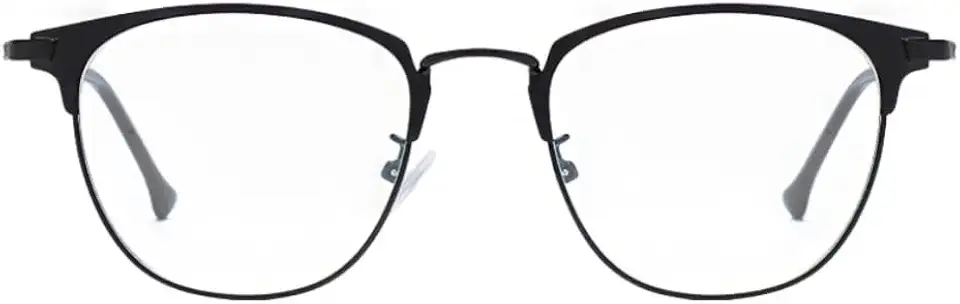Óculos Anti Luz Azul Retro Fozoco Eyewear Para Computador Celular e Games - Cusco (Preto)