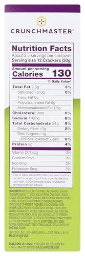 CRUNCHMASTER Salt & Pepper Avocado Toast Crackers, 3.54 OZ - Thumbnail 7
