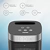 Small Portable Space Heater for Indoor Use - VOCRS 1500W PTC Electric Heater with Thermostat, Remote Control, 12H Timer, Eco and Fan Mode, Rapid and Safe Heating for Bedroom, Office #1