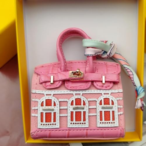 Image of Car Keychain Cover Organizer Beauty Makeup Creative Cute Change Purse Wallet Pink| Motors | Parts & Accessories |Key Chains|1 Mini Headphone
