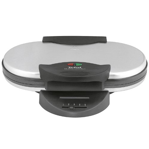 Tefal Gofrera Redonda – Gofrera potente, 1200 W, recubrimiento an...