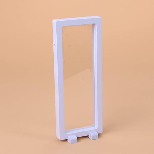 Miniatura 5 de Caja de pendientes titular de la exhibición del marco de la imagen Soporte de almacenamiento de la joyería flotante soporte de la pulsera del