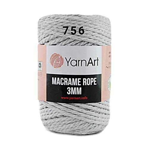 YarnArt El Örgü İpi MACRAME ROPE 3 MM, 756, 4x250 gr