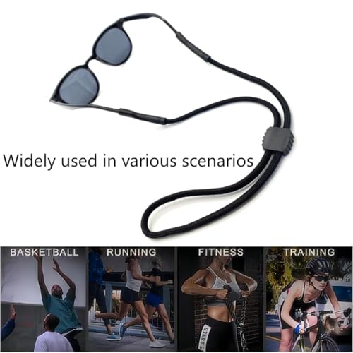 Eitonbu Alça de suporte para óculos, Preto, Medium size