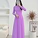 Traditional Vietnamese Ao Dai, Plain Ao Dai, High Neck, Japanese Silk Material, Slightly Stretchy, Ao Dai and Pants (060Xa, L)