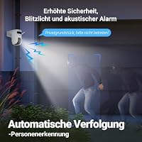 EZVIZ 5MP+5MP Überwachungskamera Aussen mit Dual-Lens, 2,4&5GHz WLAN, 360° PTZ Überwachung Outdoor, KI Personen/Fahrzeugerkennung, Auto-Tracking, Farbnachtsicht, Wetterfest, 2-Wege-Audio, C9c Dual 3K – Ansicht 9