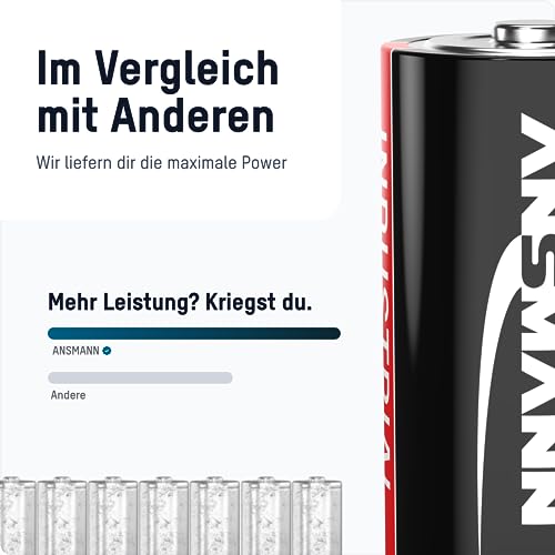 D-Batterien Ansmann Industrial Alkaline Mono D LR20